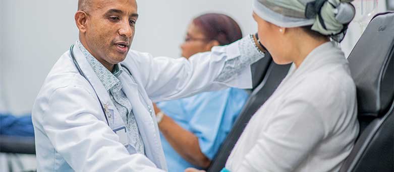 Oncology doctor