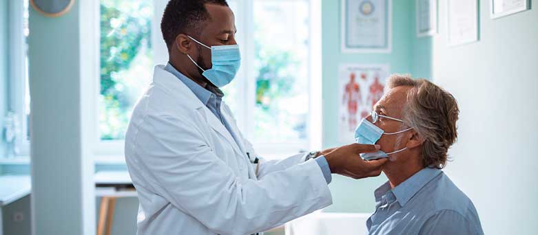 Oral and Maxillofacial Doctor at work